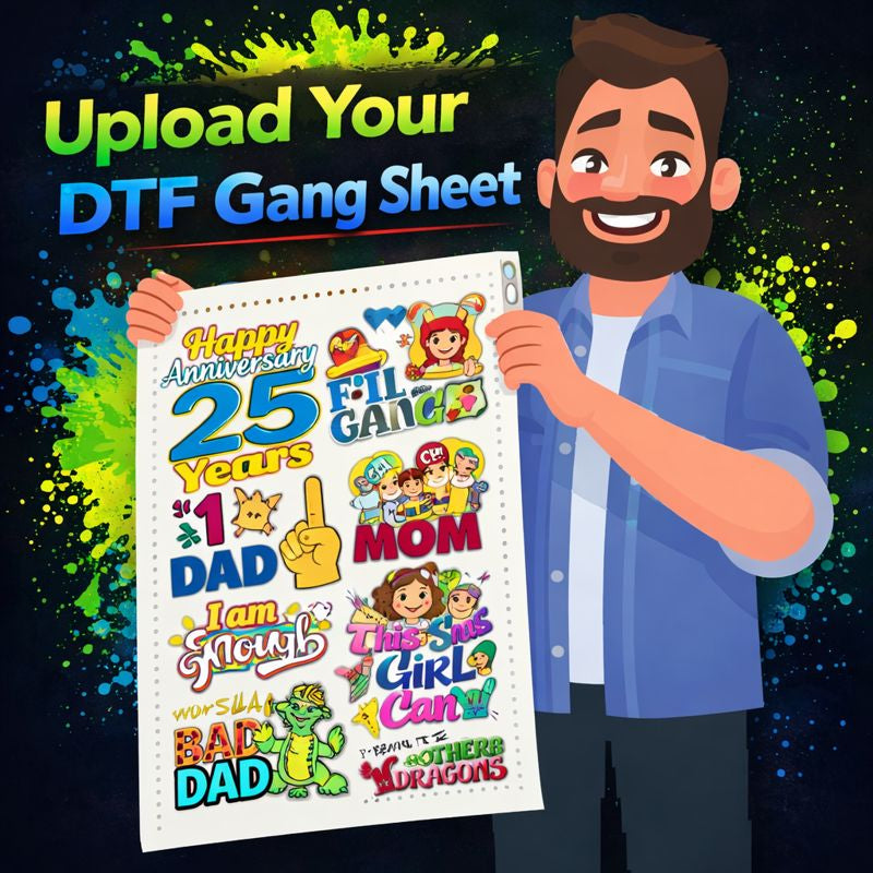 Upload Your DTF Gang Sheet