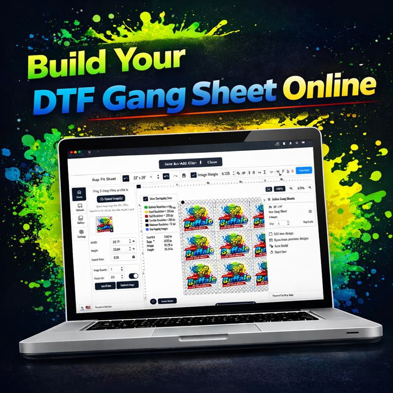 Build Your DTF Gang Sheet Online
